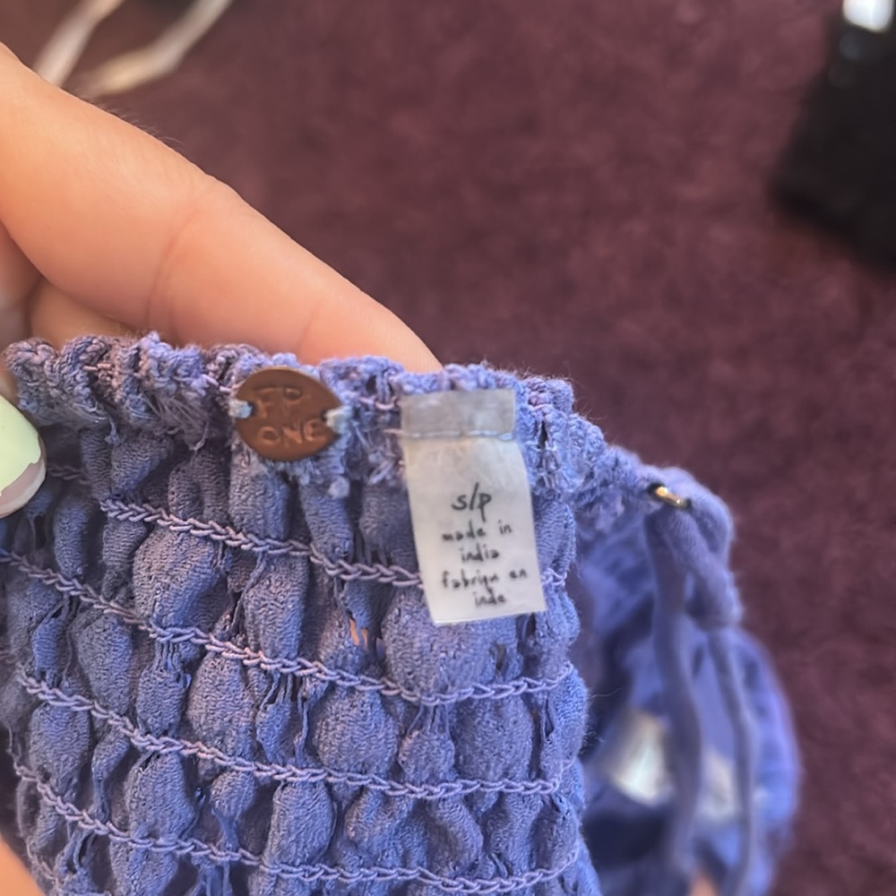 Free people bralettes purple and black - Picture 3 of 4